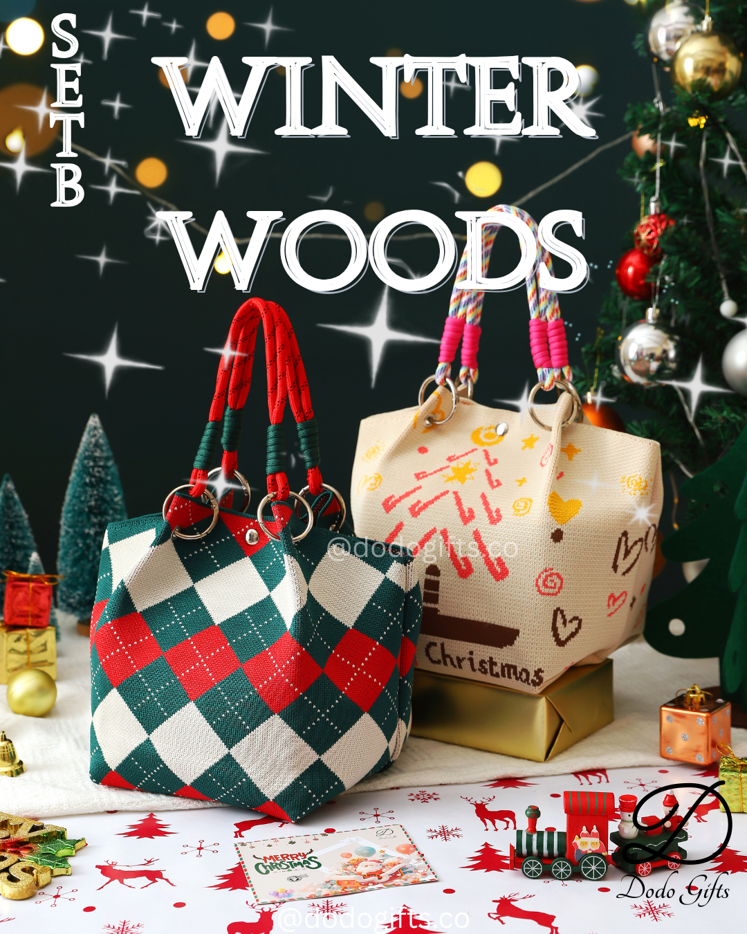Set B:【Winter Woods】